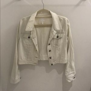 Leith crop denim jacket